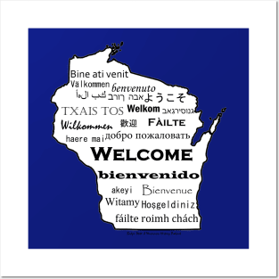 Wisconsin - Multilingual Welcome Posters and Art